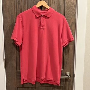 GUC J.Crew Large Vintage Polo, Raspberry/Dark Pink